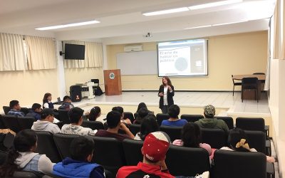 Conferencia “El arte de hablar en público” por alumnos de IAPr.