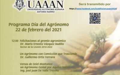 Programa día del Agrónomo 2021